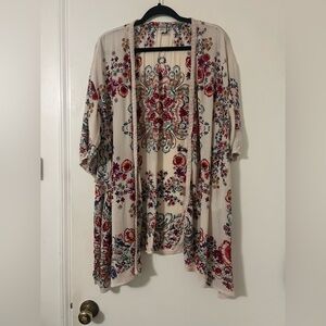 Bila Colorful Floral Kimono size M/L (M124)